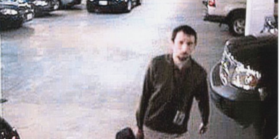 Shaun Bridges captured on CCTV footage. Credit: US Attorney's Office in San Francisco